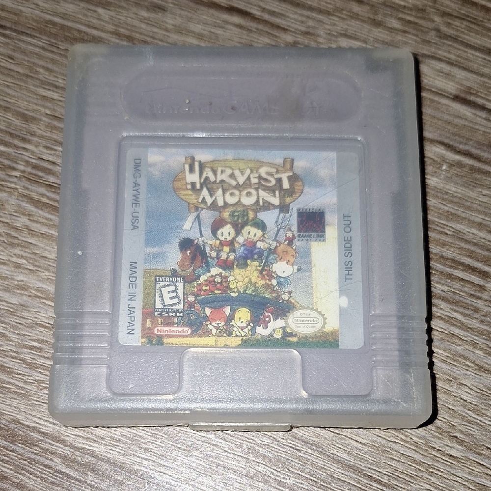 Nintendo Harvest Moon Game Boy